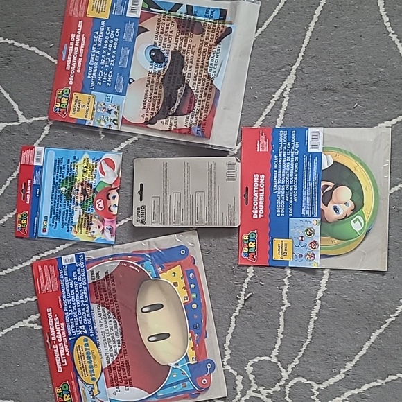 Super Mario Birthday Decorations - Picture 2 of 7